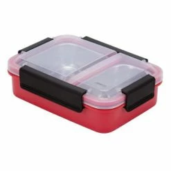 Avanti 2 Compartment Steel Lunchbox Watermelon