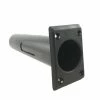 BLA Rod Holder Flush Mount Straight Black