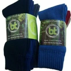Geographe Camping & Tackle World Bamboo 3 Pack 3 Yarn Socks