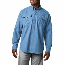 Columbia PFG Bahama Long Sleeve Shirt Mens Sail