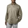 Columbia Tamiami II Long Sleeve Shirt Mens Fossil