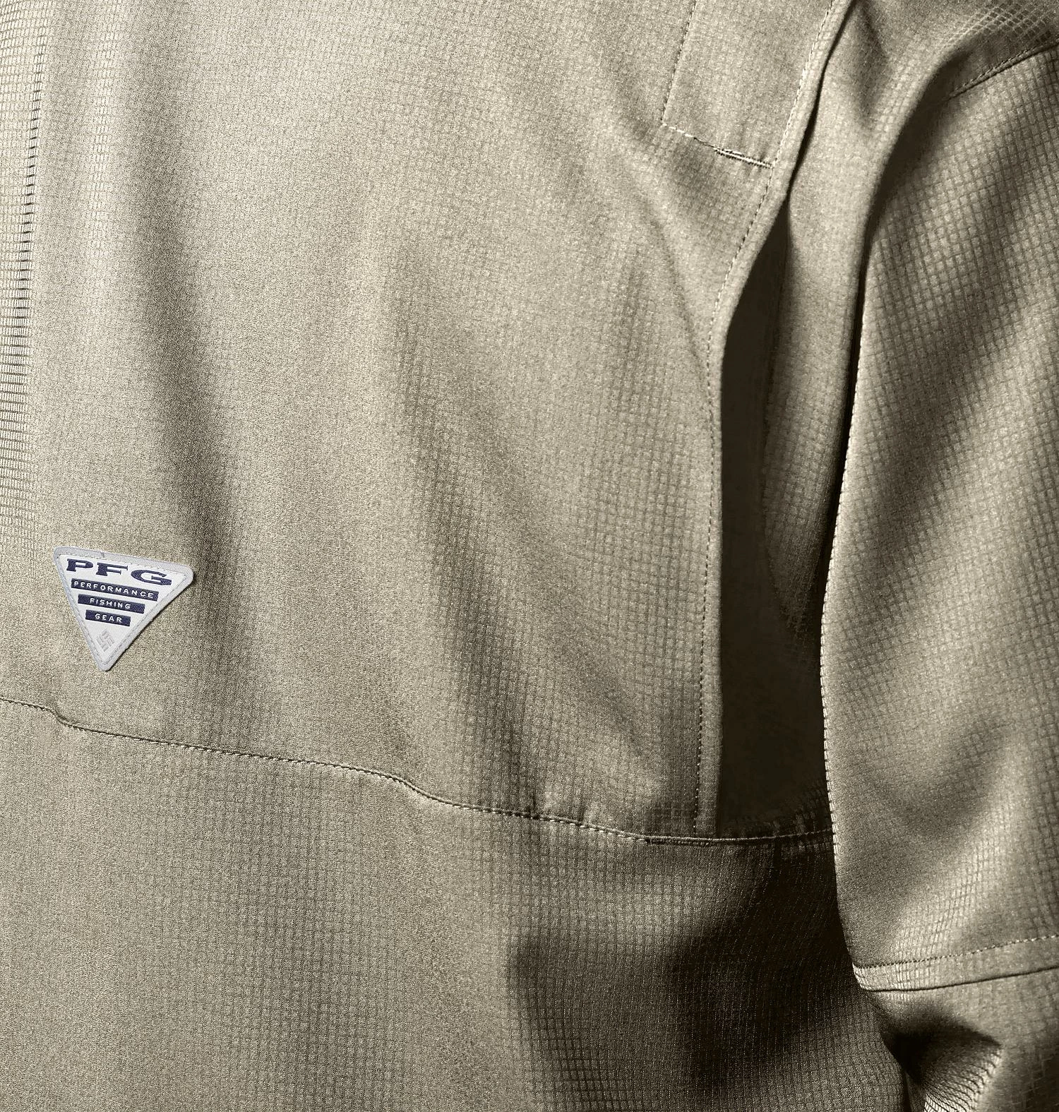 Columbia Tamiami II Long Sleeve Shirt Mens Fossil - Image 5