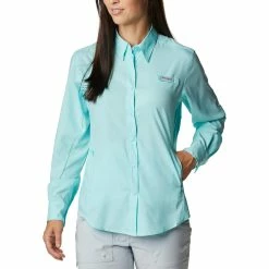 Columbia Tamiami II Long Sleeve Shirt Womens Gulfstream