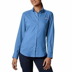 Columbia Tamiami II Long Sleeve Shirt Womens White Cap