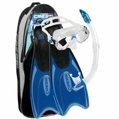 Cressi Palau Mask Snorkel Fin Set