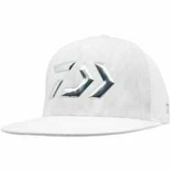 Daiwa Hex Flat Bill Cap Light Grey