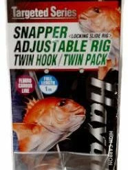 Hayabusa Adjustable Snapper Rig 2pk