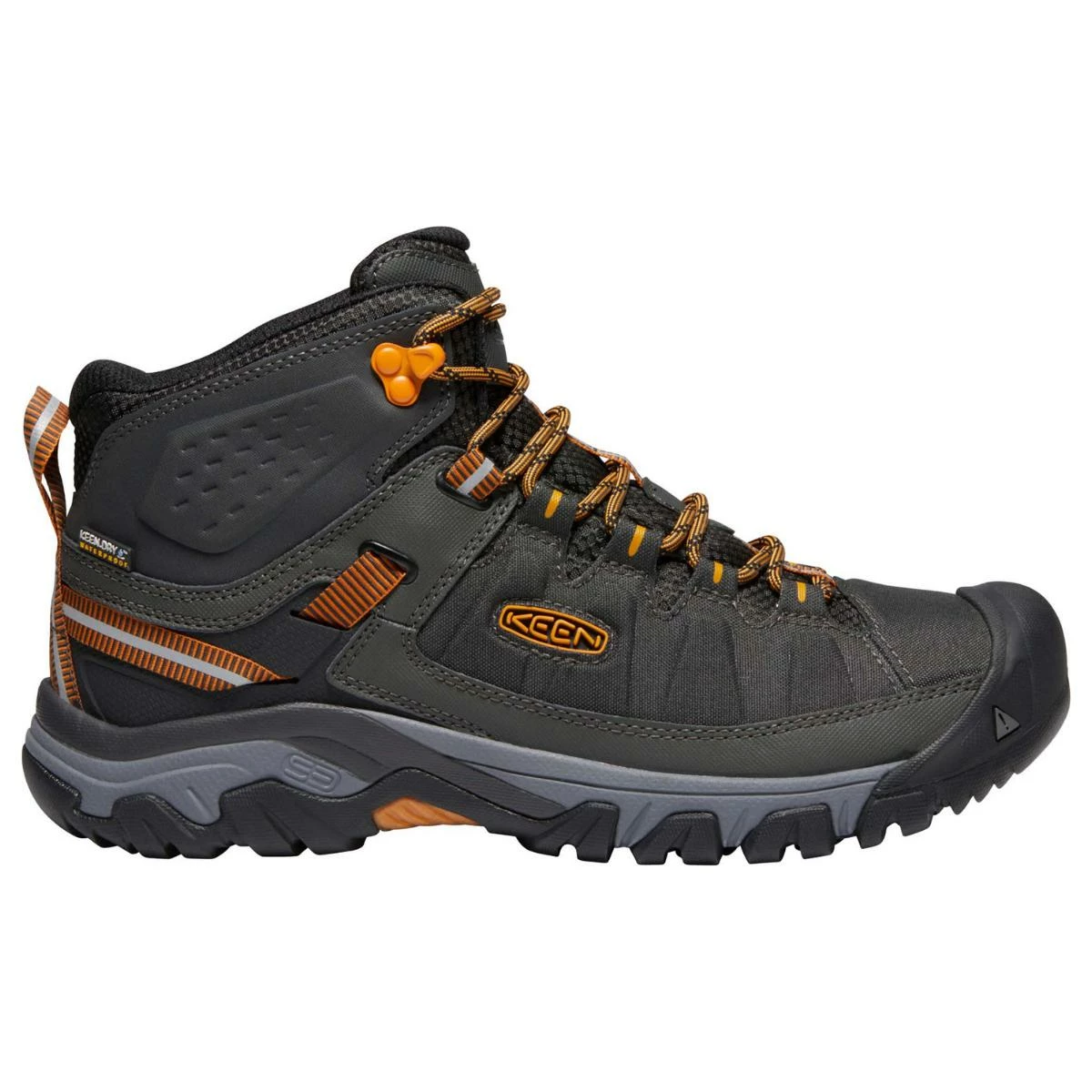 Keen Targhee EXP MID WP Mens Raven Inca Gold - Image 2