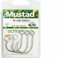 Mustad Inline Single Hooks