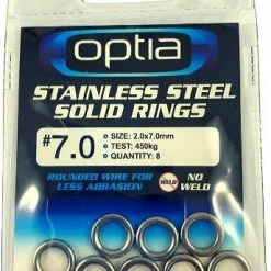 Optia Stainless Steel Solid Ring