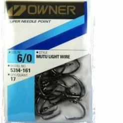 Owner 5314 Mutu Light Crircle Hooks Pro Pack