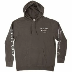 Salty Crew Bruce Fleece Hoodie Charcoal