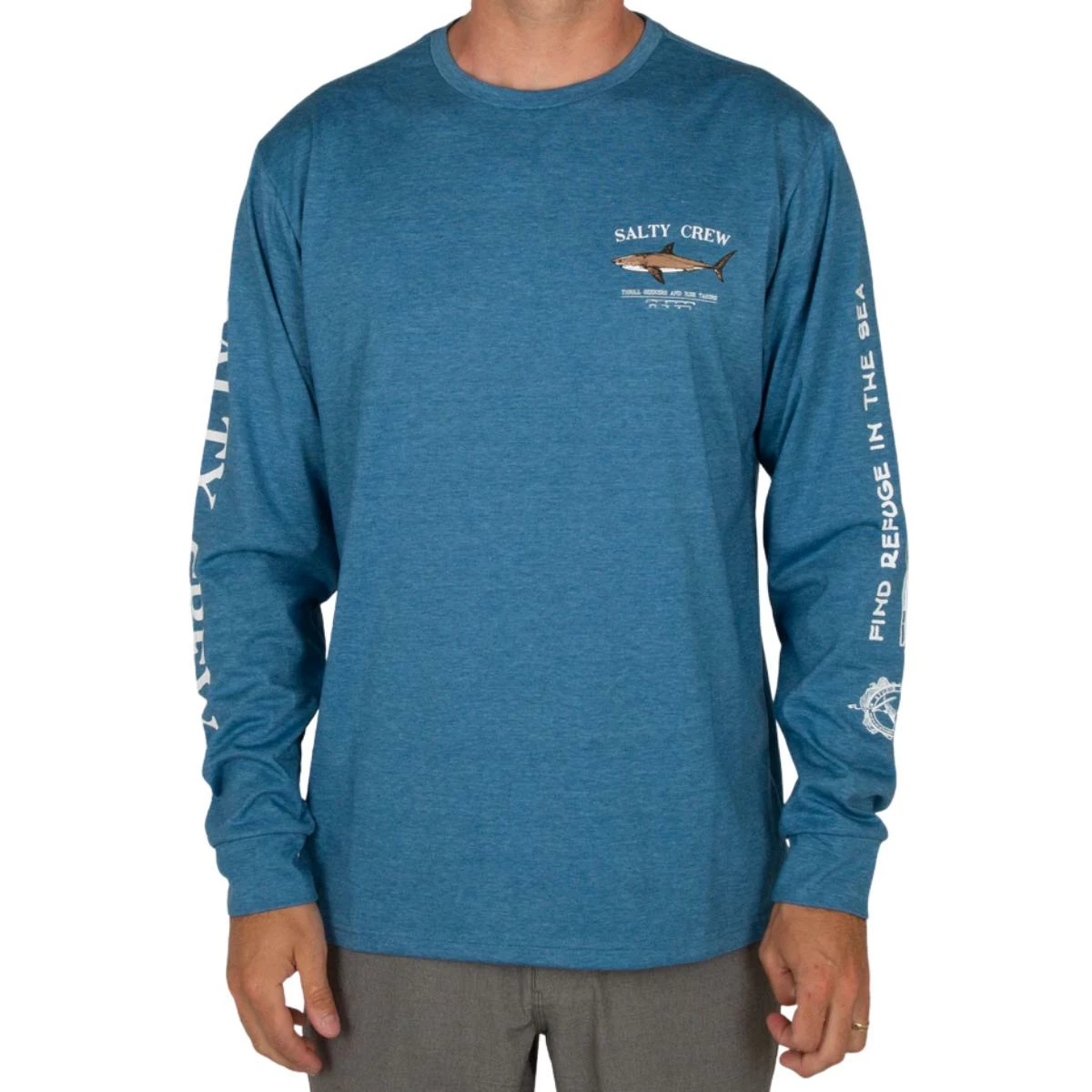 Salty Crew Bruce L/S Tech Tee - Image 2