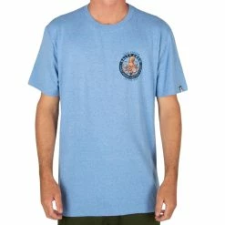 Salty Crew Deep Reach S/S T-Shirt Light Blue