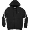 Salty Crew Refuge Sherpa Fleece Hoodie Black Heather