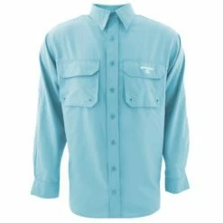 Samaki Breeze Vented Shirt Ocean Mist