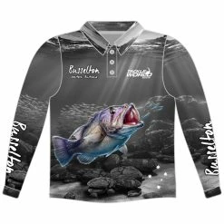 Switchbait Tackle World Busselton Dhu Shirt Kids Grey