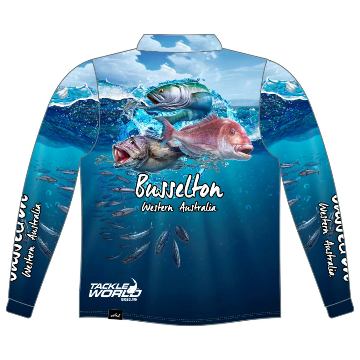 Switchbait Tackle World Busselton Southern Shirt Blue - Image 2