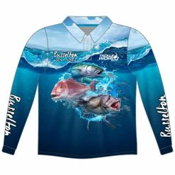 Switchbait Tackle World Busselton Southern Shirt Kids Blue