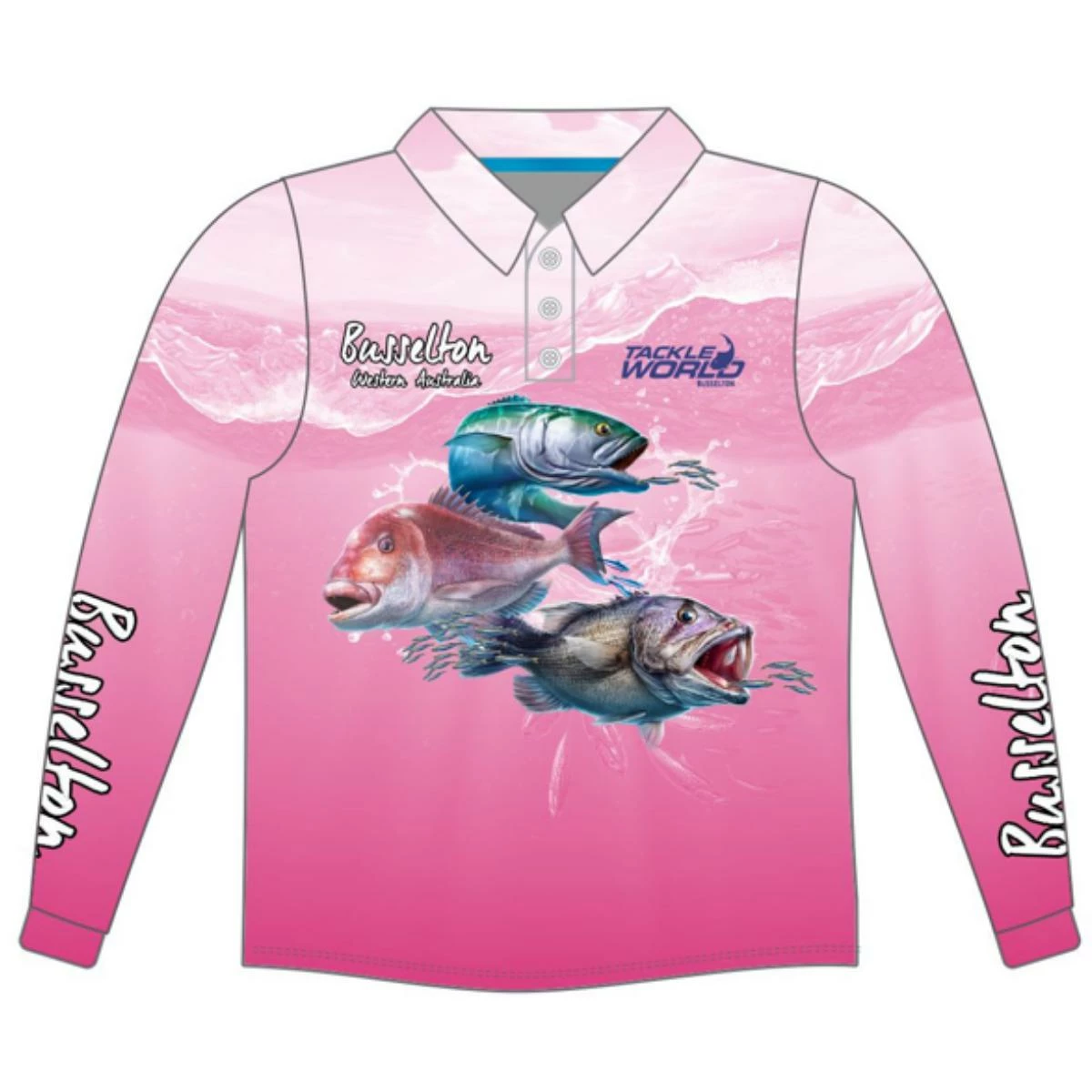Switchbait Tackle World Busselton Southern Shirt Womens Pink