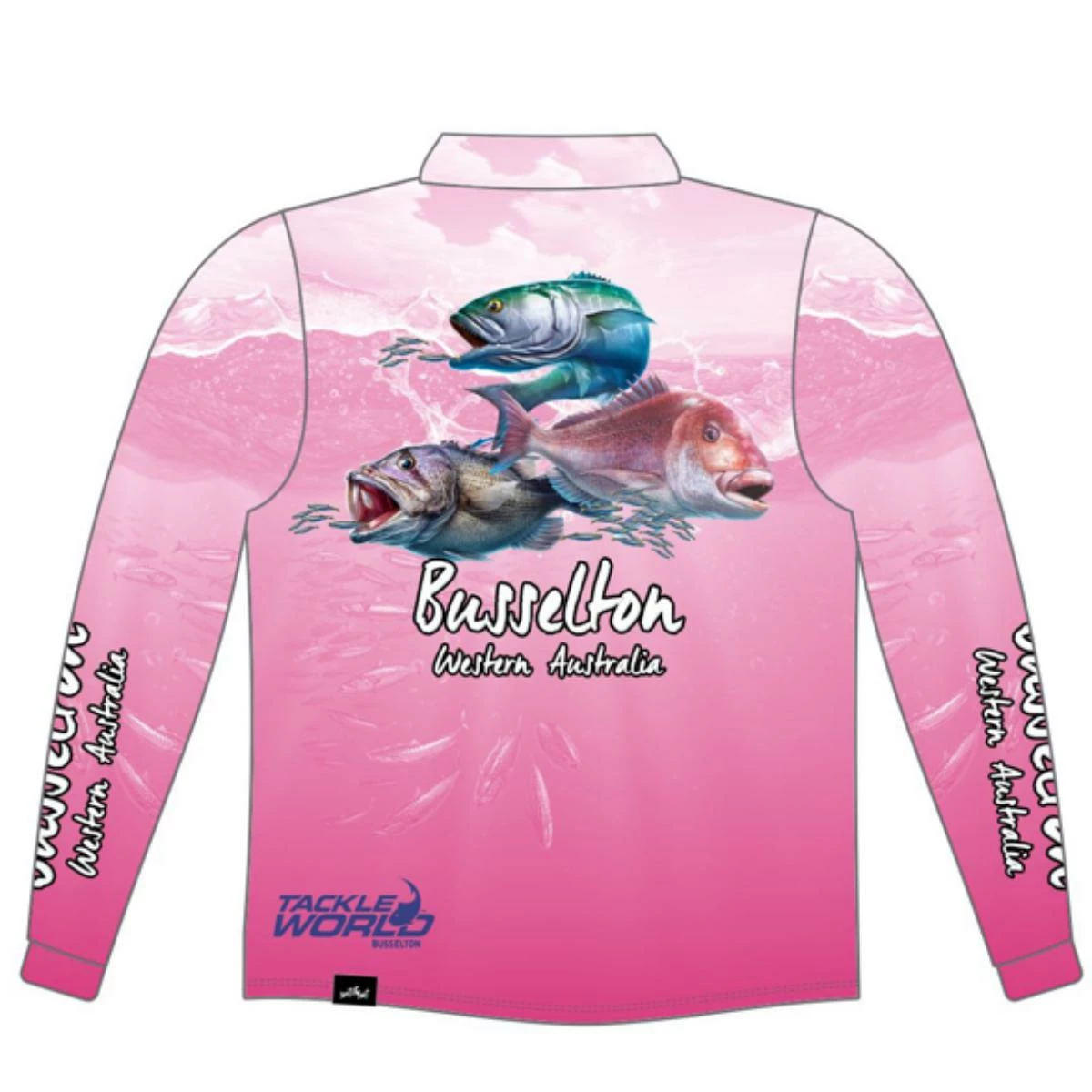 Switchbait Tackle World Busselton Southern Shirt Womens Pink - Image 2