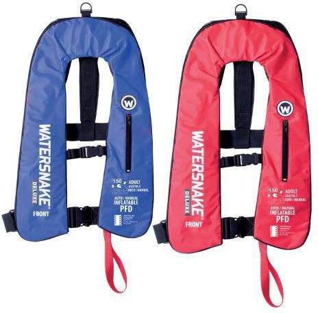 Watersnake Auto/Manual Inflatable PFD Level 150 Adult